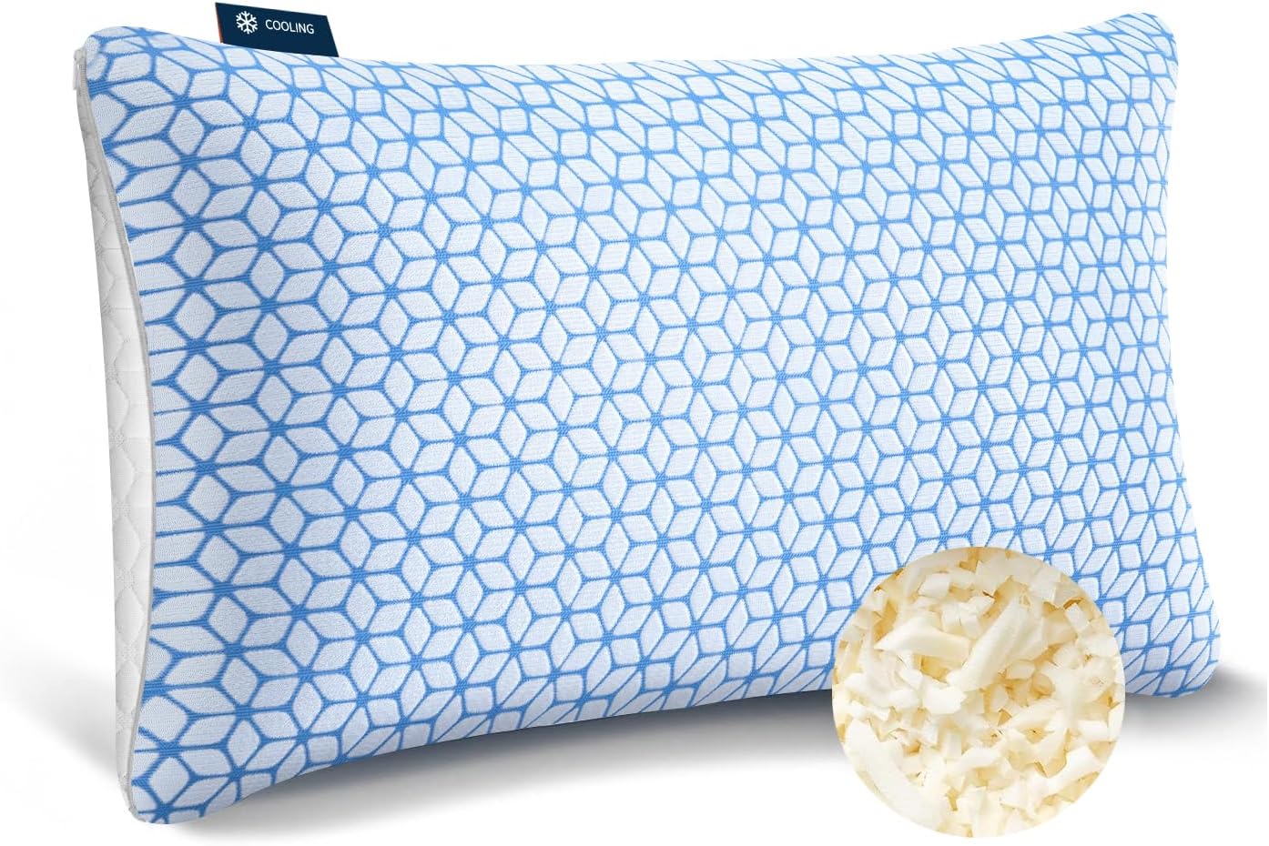 Shredded Memory Foam King Size Pillow for All Sleepers
