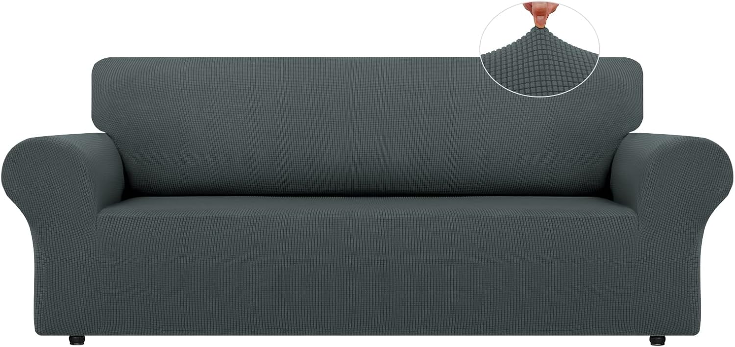 LURKA Stretch Oversized Sofa Slipcovers for 3 Cushion Couch