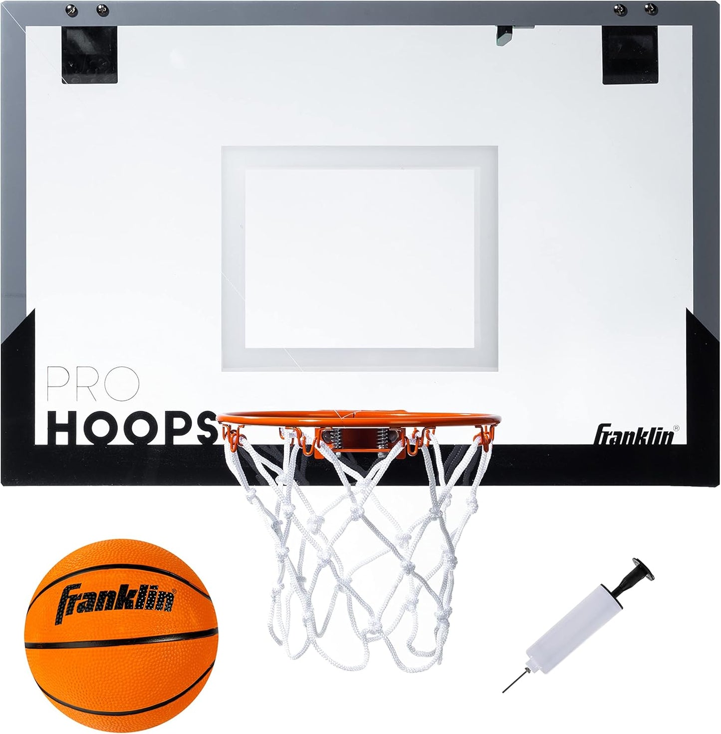 Franklin Sports Mini Basketball Hoop with Massive Backboard Set