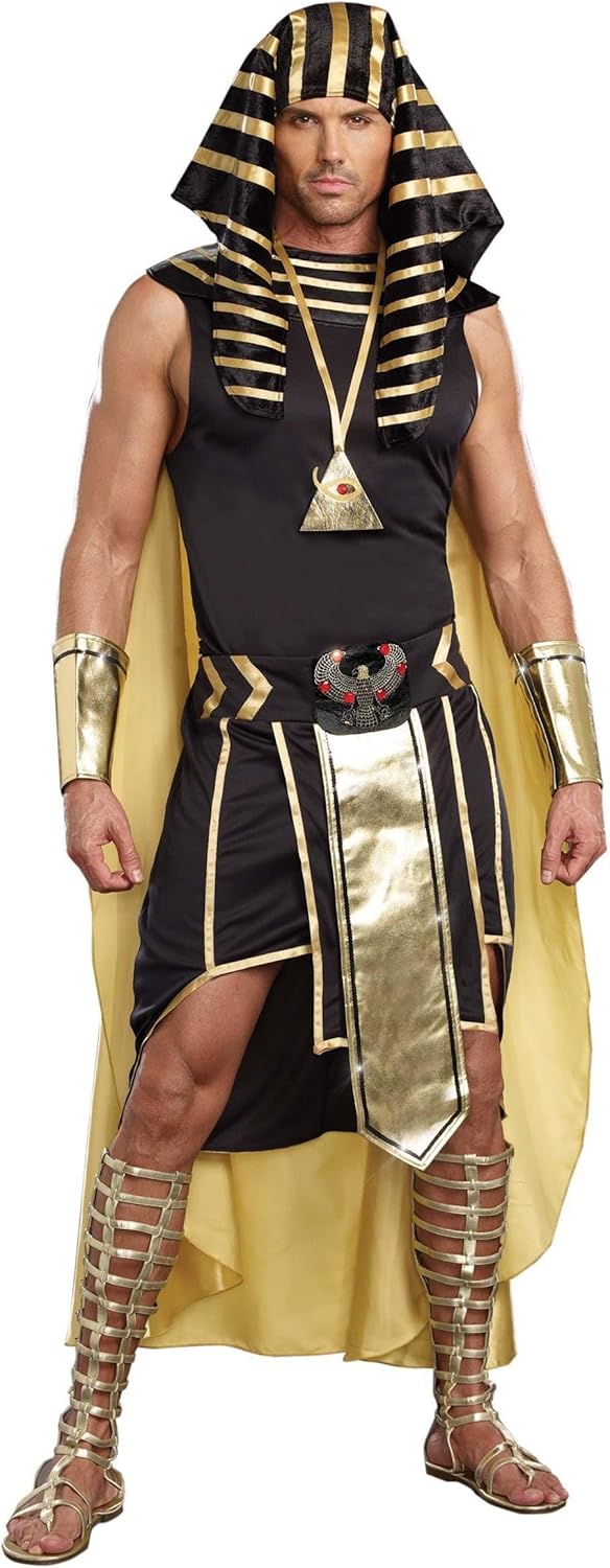 Dreamgirl Men's Sexy King of Egypt Costume for Parties and Fun