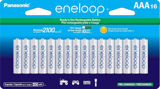 eneloop AAA Rechargeable Batteries for Long Lasting Performance