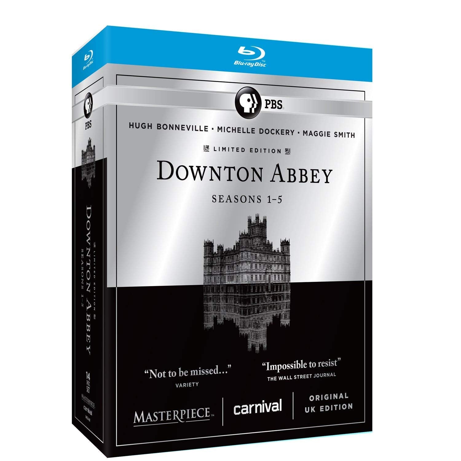 Downton Abbey: Seasons 1-5 Blu-ray Collection for Fans