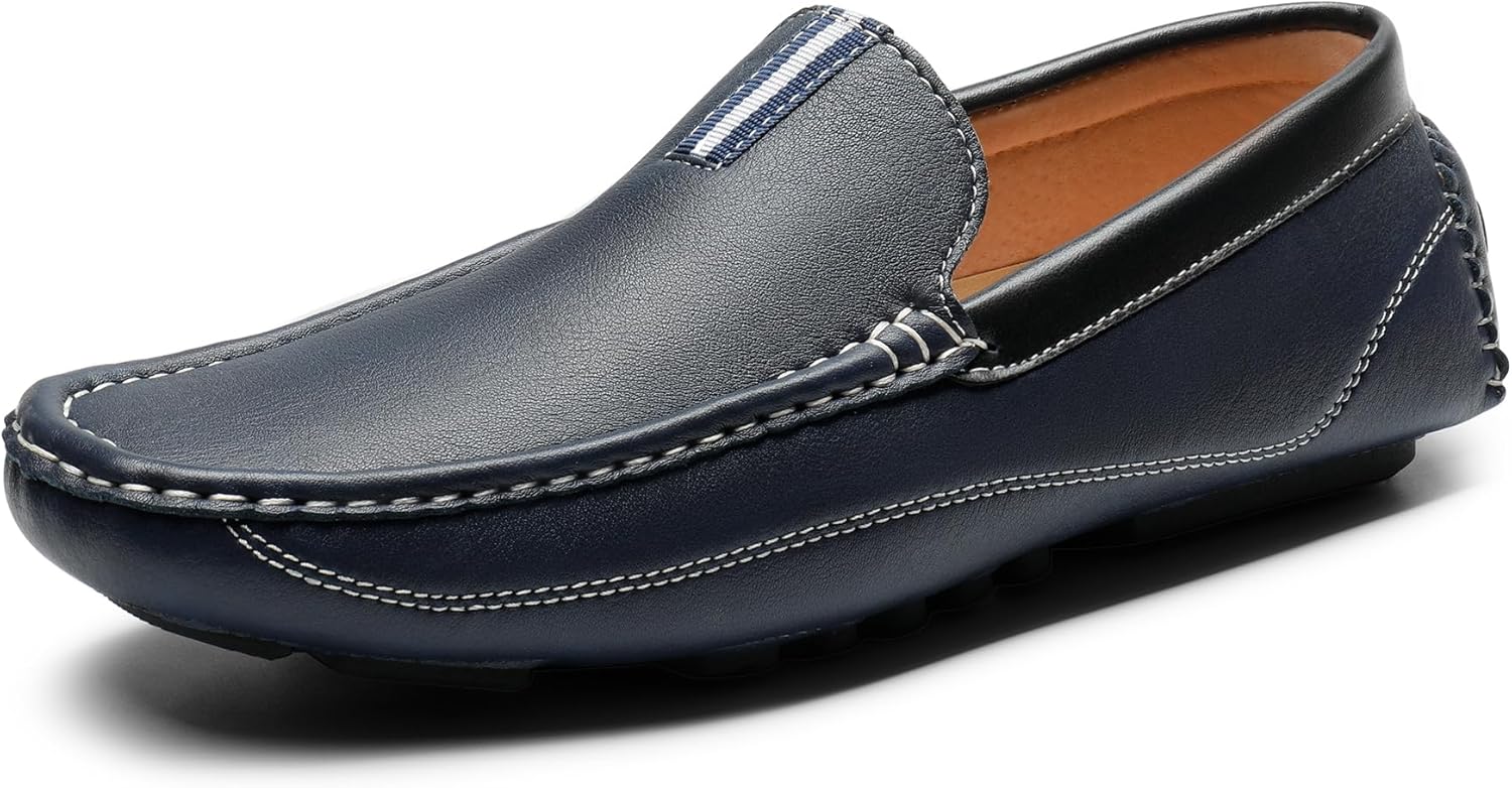 Bruno Marc Men's Driving Moccasins Slip on Penny Loafers Shoes