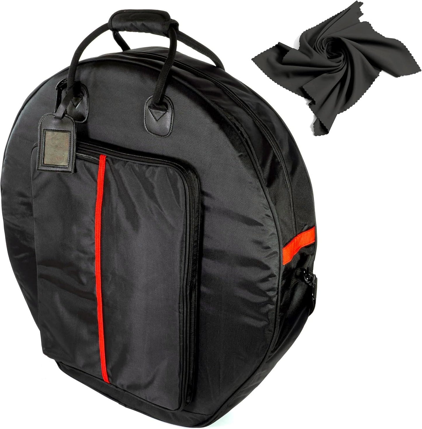 Durable 24in Cymbal Bag with Padded Dividers for Protection