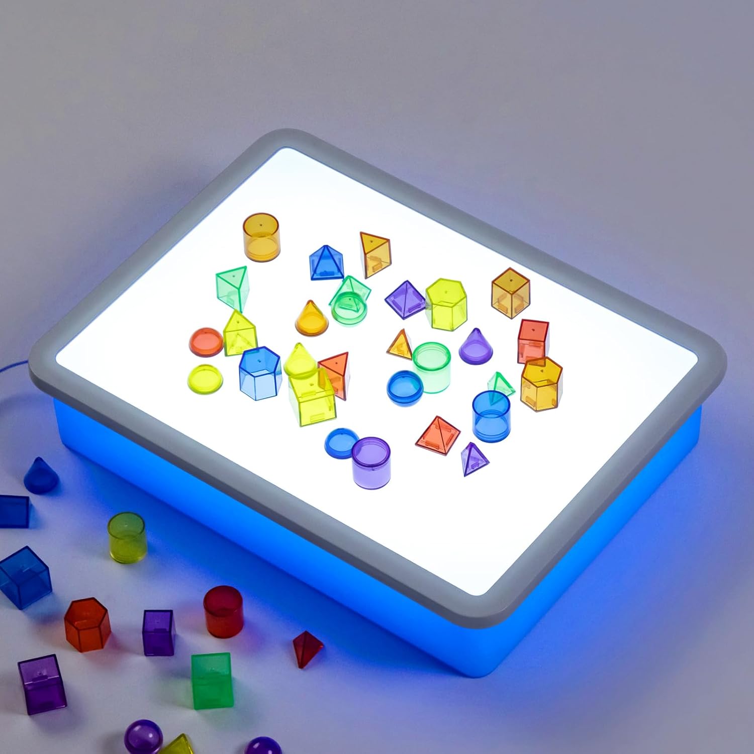 Bright LED Light Box for Kids - Creative Play and Learning Tool