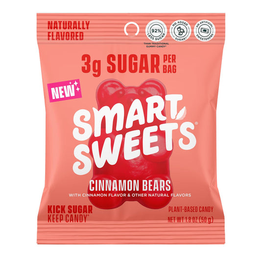 SmartSweets Cinnamon Bears Gummy Candy: Low Sugar Delight