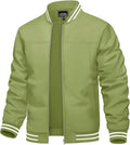 TACVASEN Men's Lightweight Windbreaker Bomber Jacket - Breathable