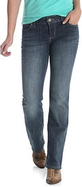 Wrangler Women's Western Mid Rise Stretch Boot Cut Jean - Classic Fit