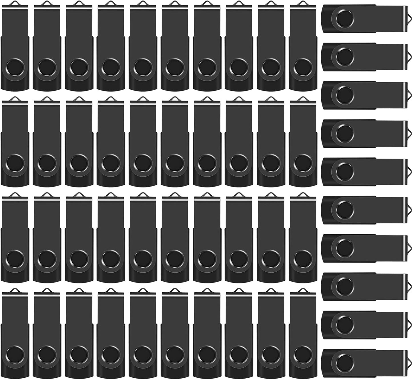 AreTop 50 Pack 8GB USB Flash Drives for Easy Data Storage