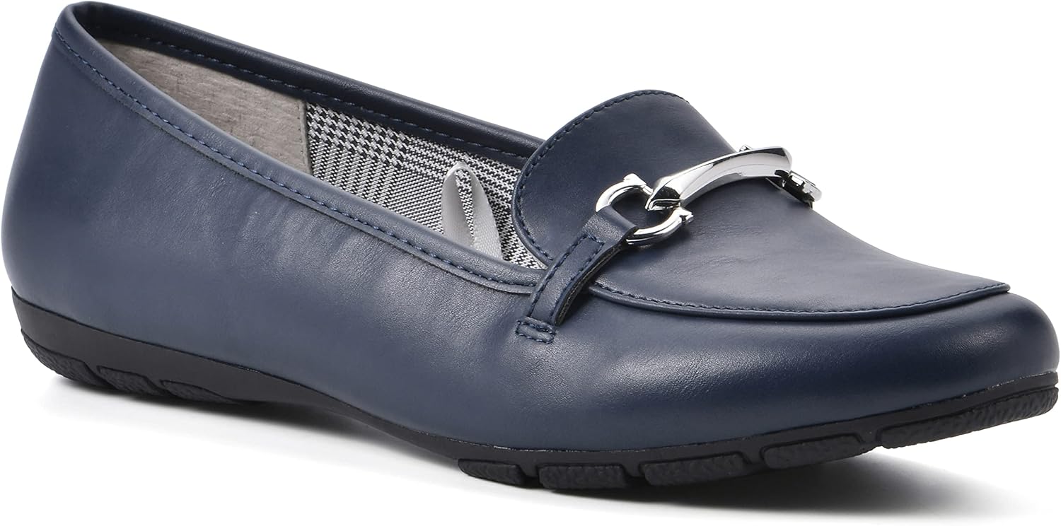 CLIFFS BY WHITE MOUNTAIN Women's Glowing Cushioned Loafer Flat Review