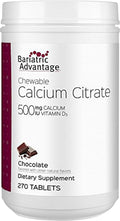 Bariatric Calcium Citrate Chewable 500 mg - High-Potency Bone Support