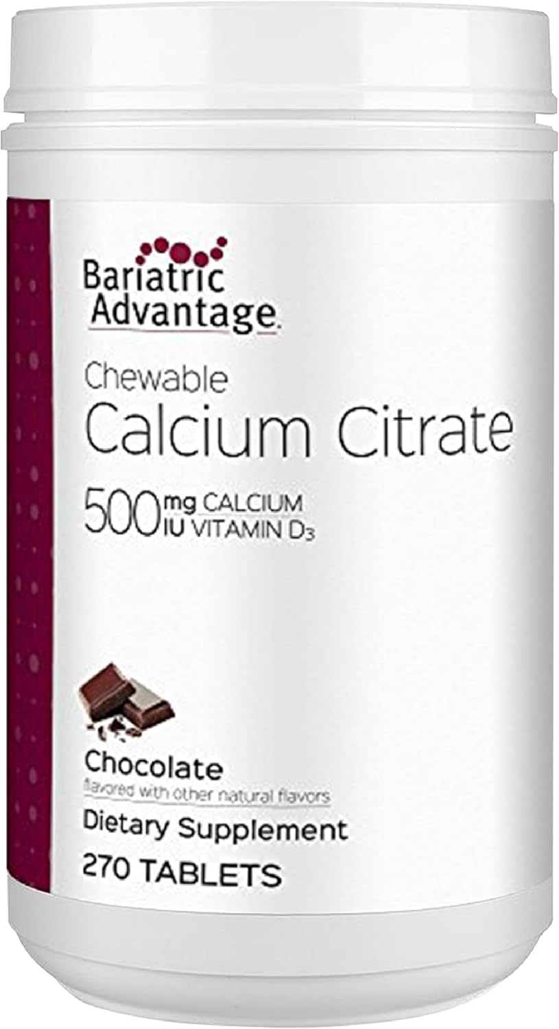 Bariatric Advantage Calcium Citrate Chewable 500 mg for Health