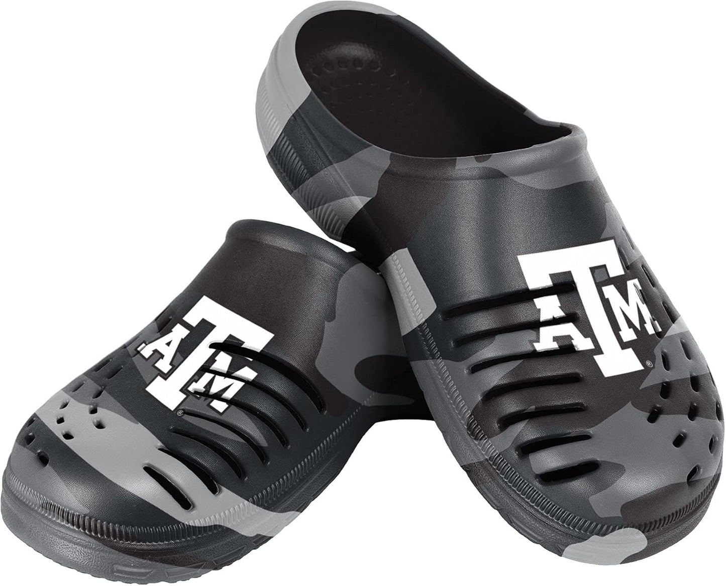 FOCO Men's NFL Team Logo Garden Water Sandals Clogs for Comfort