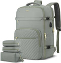 MOMUVO Travel Backpack Set for Women - Carry On Personal Item