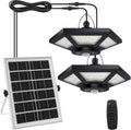 Aqonsie Solar Shed Light with 180LEDs for Indoor and Outdoor Use