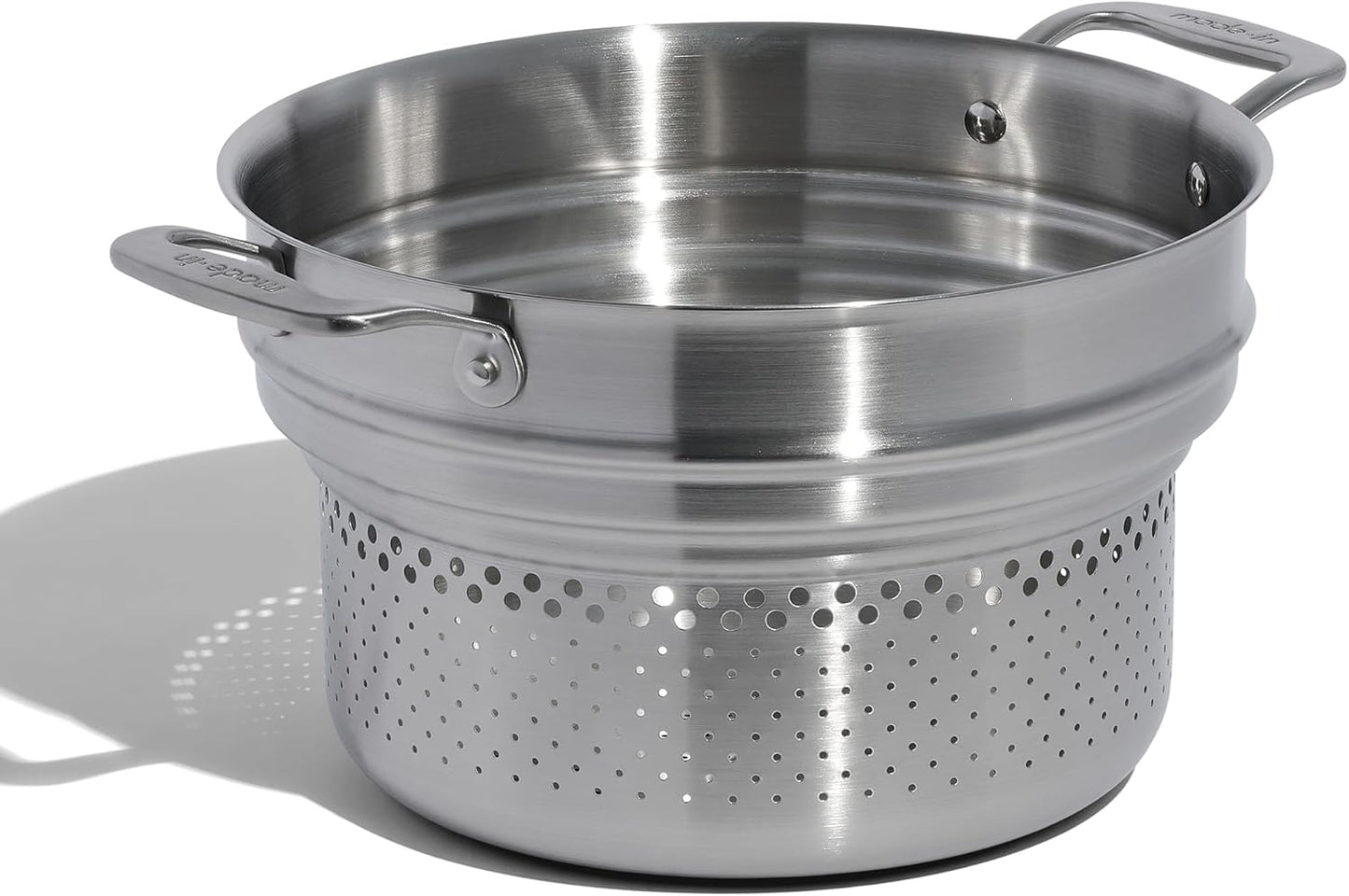 Stainless Steel Pasta Insert for 6 and 8 QT Stock Pots