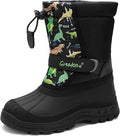 Greatonu Kids Snow Boots Waterproof Boys Girls Winter Boots