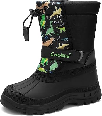 Greatonu Kids Snow Boots Waterproof Insulated Duck Boots Review