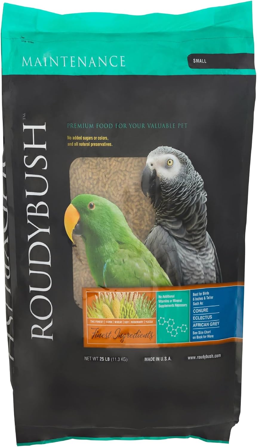 RoudyBush Daily Maintenance Bird Food for Healthy Birds