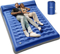 6 in Thick Double Camping Sleeping Pad - Built-in Foot Pump