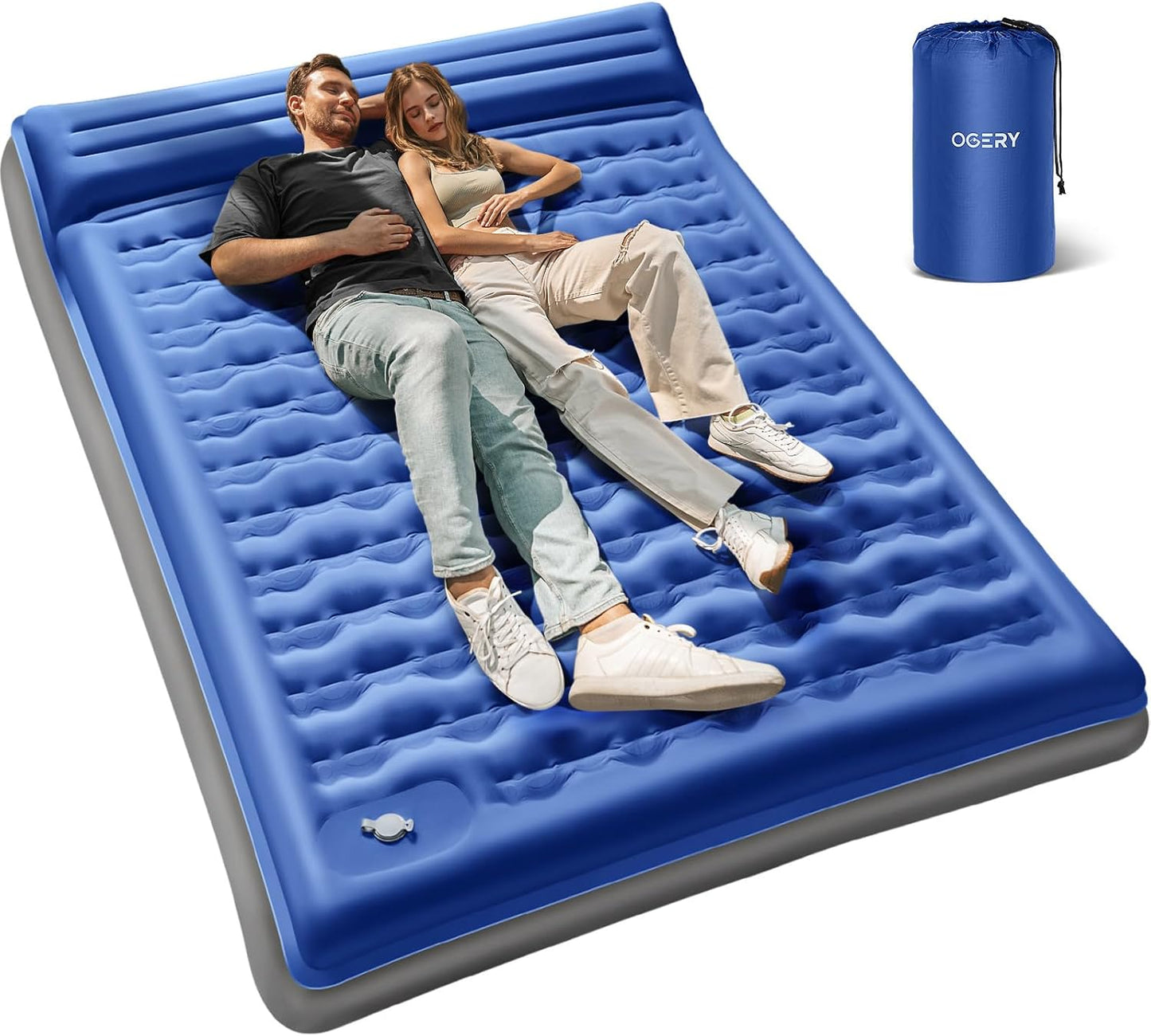 OGERY Sleeping Pad for Camping: 6in Extra-Thick Comfort