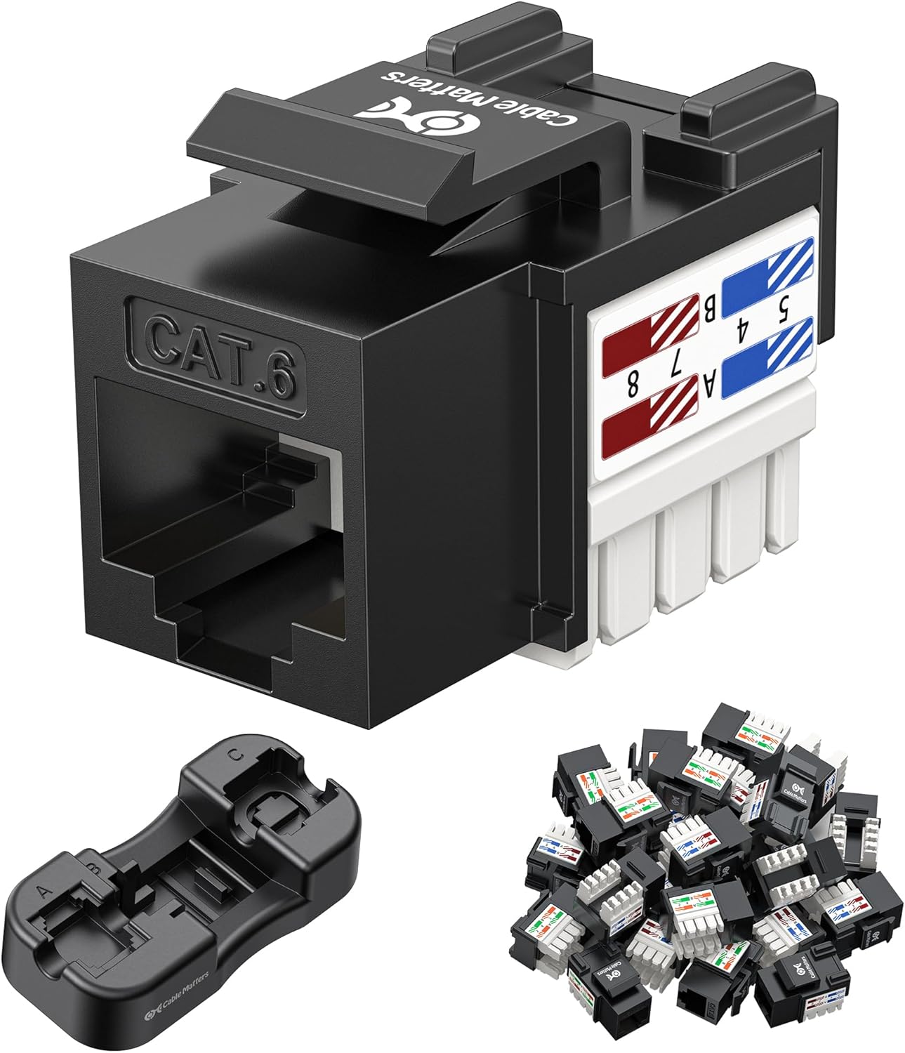 High-Performance Cat6 Keystone Jacks for Reliable Networking