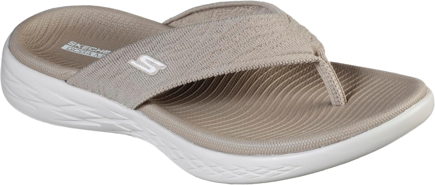 Skechers Women's On-The-go 600 Sunny Flip-Flop for Comfort