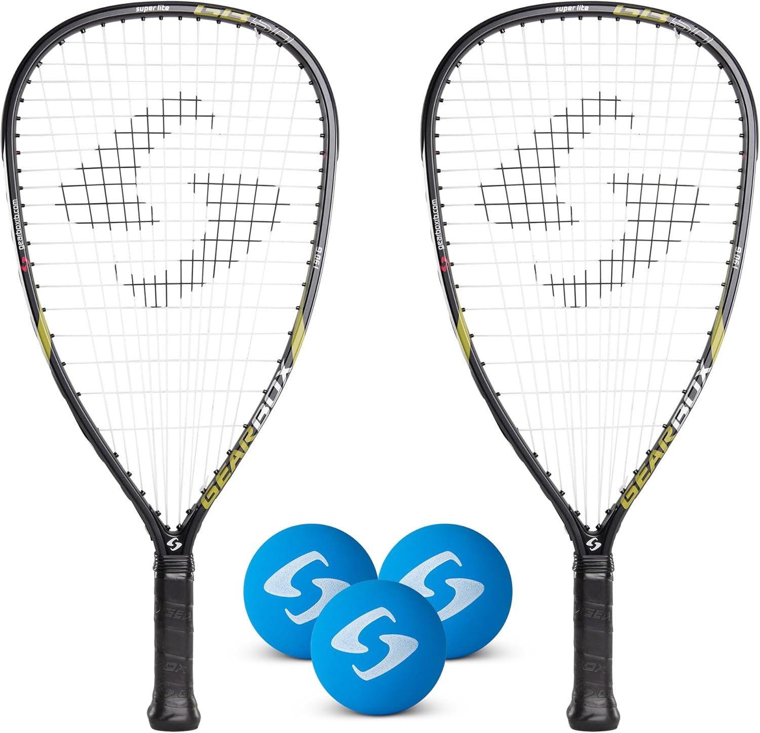 Gearbox GB50 Racquetball Racket Kit for Beginners and Pros