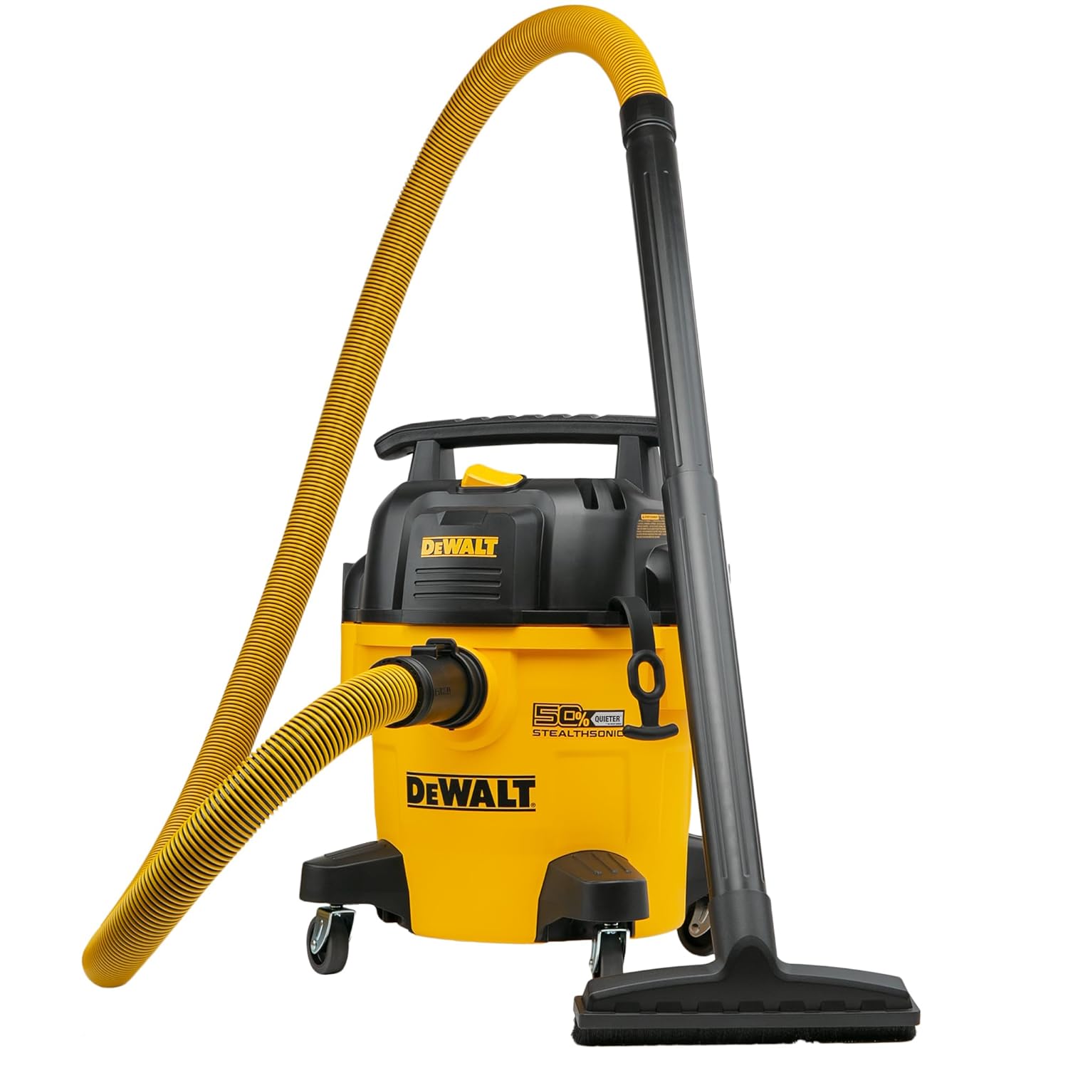 DEWALT Shop Vacuum 5-Gallon Ultra Quiet Powerful Suction