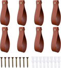 Set of 8 Stylish Leather Rod Holders - Shonmogar