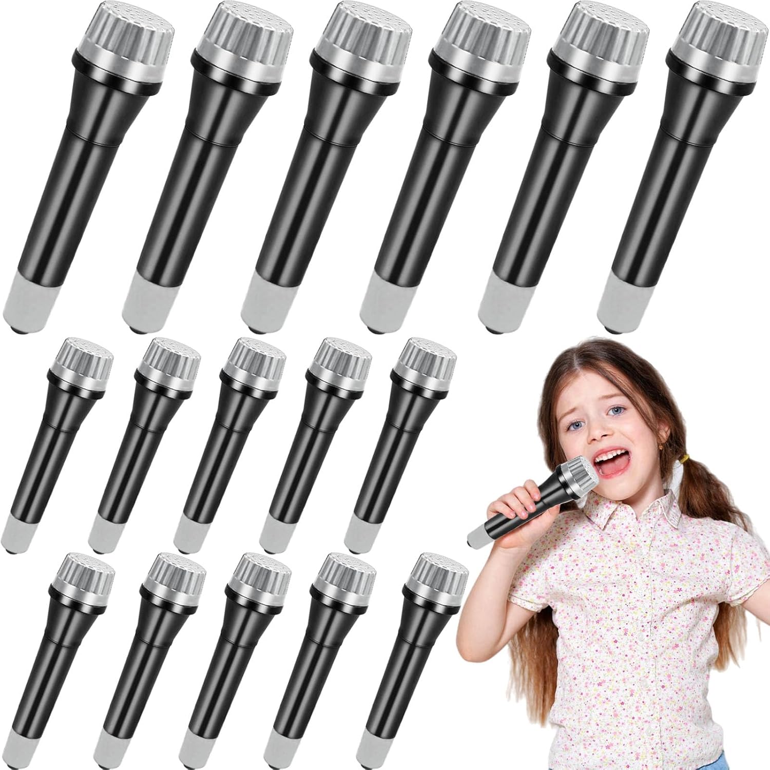 Kid's Karaoke Play Microphones Set
