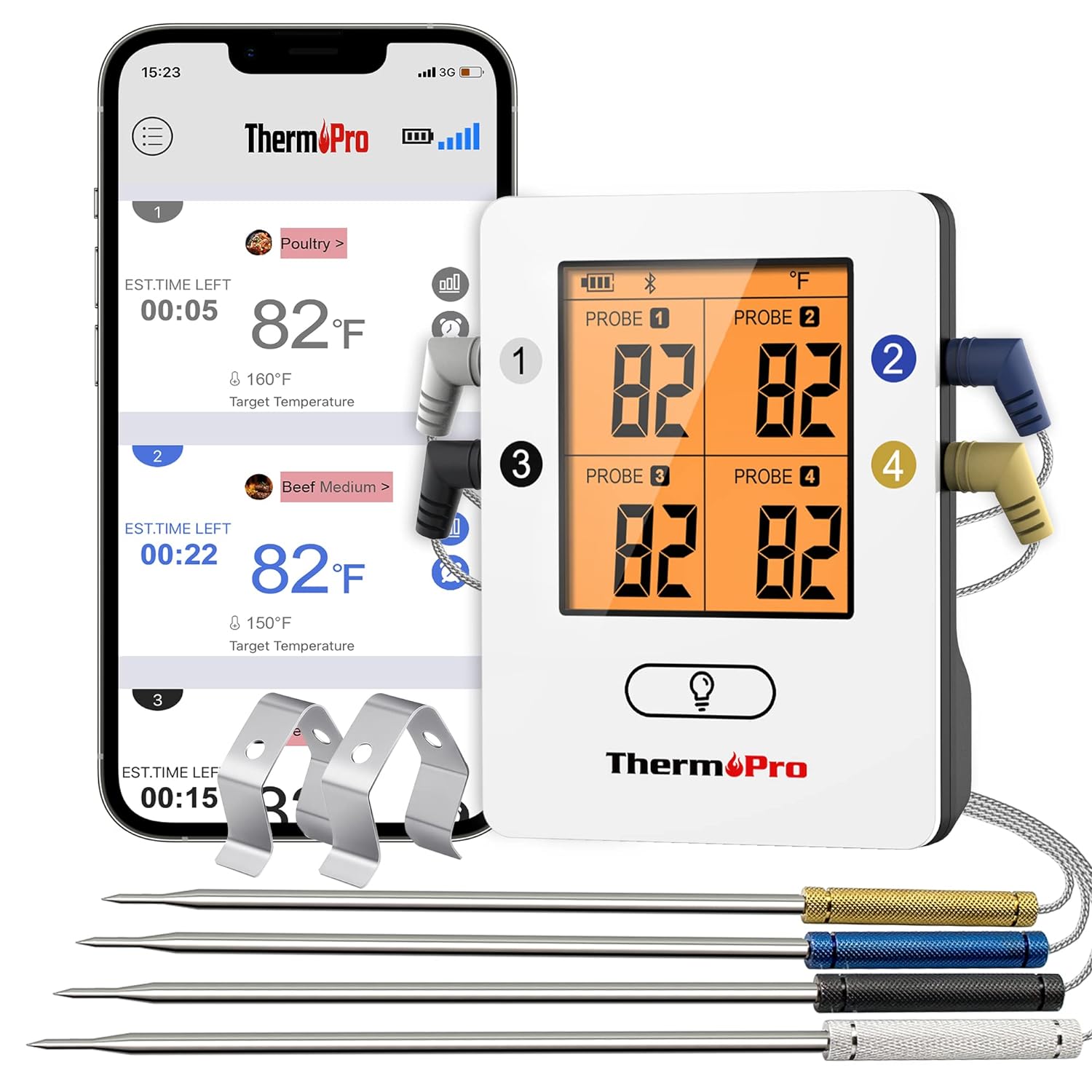ThermoPro TP25 Wireless Meat Thermometer - Cook with Precision