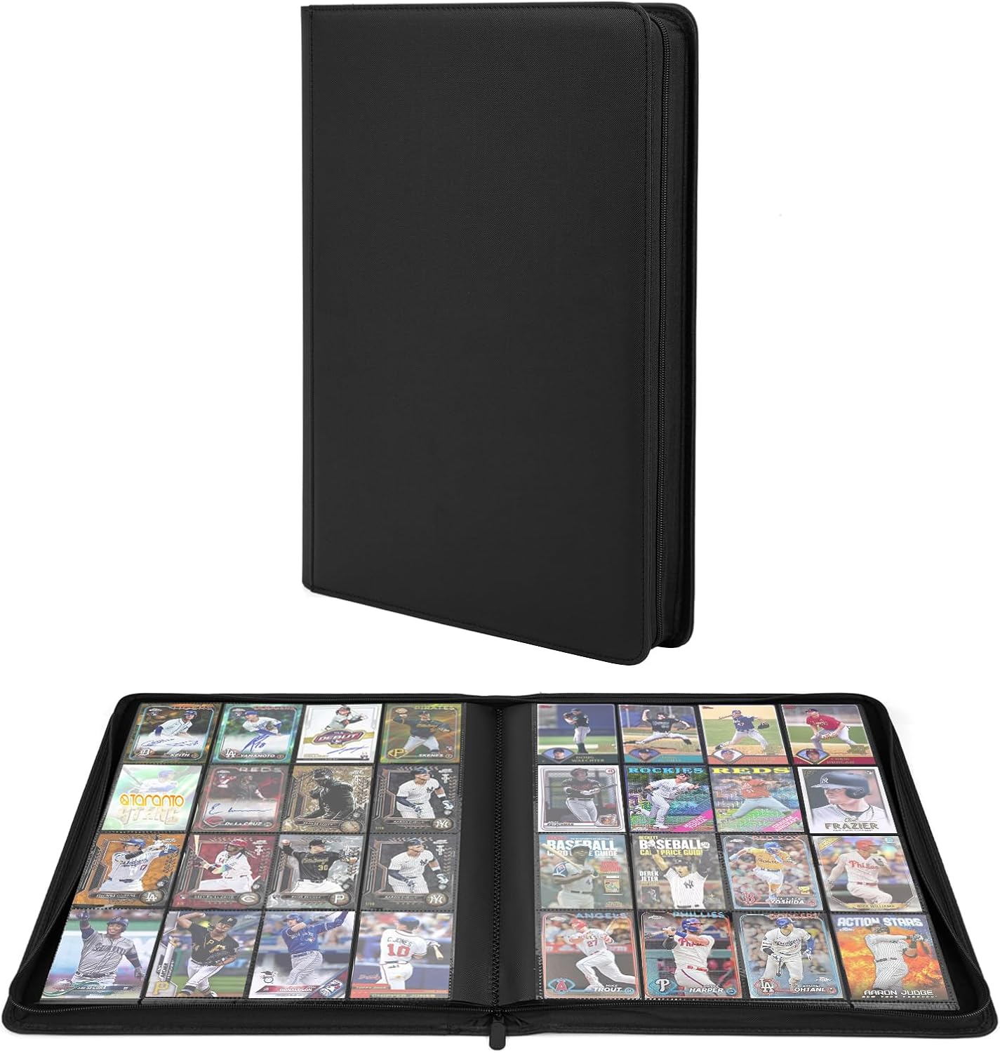 Premium 1000+ Pockets Trading Card Binder for TCG and Sports