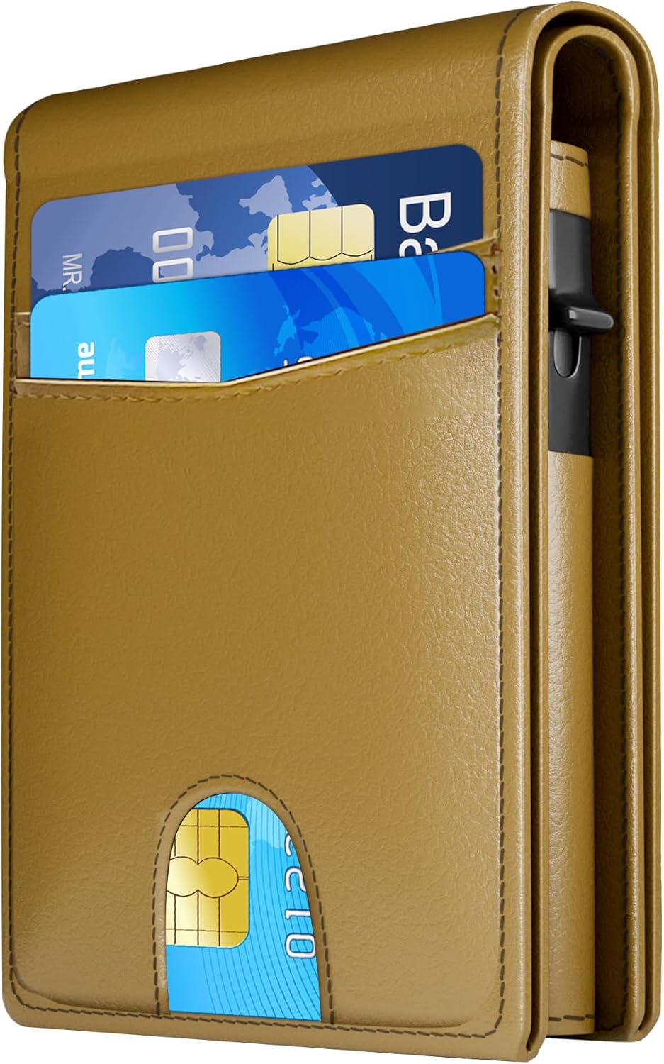 RFID Blocking Wallet for Men - Slim Bifold with Cash Slot