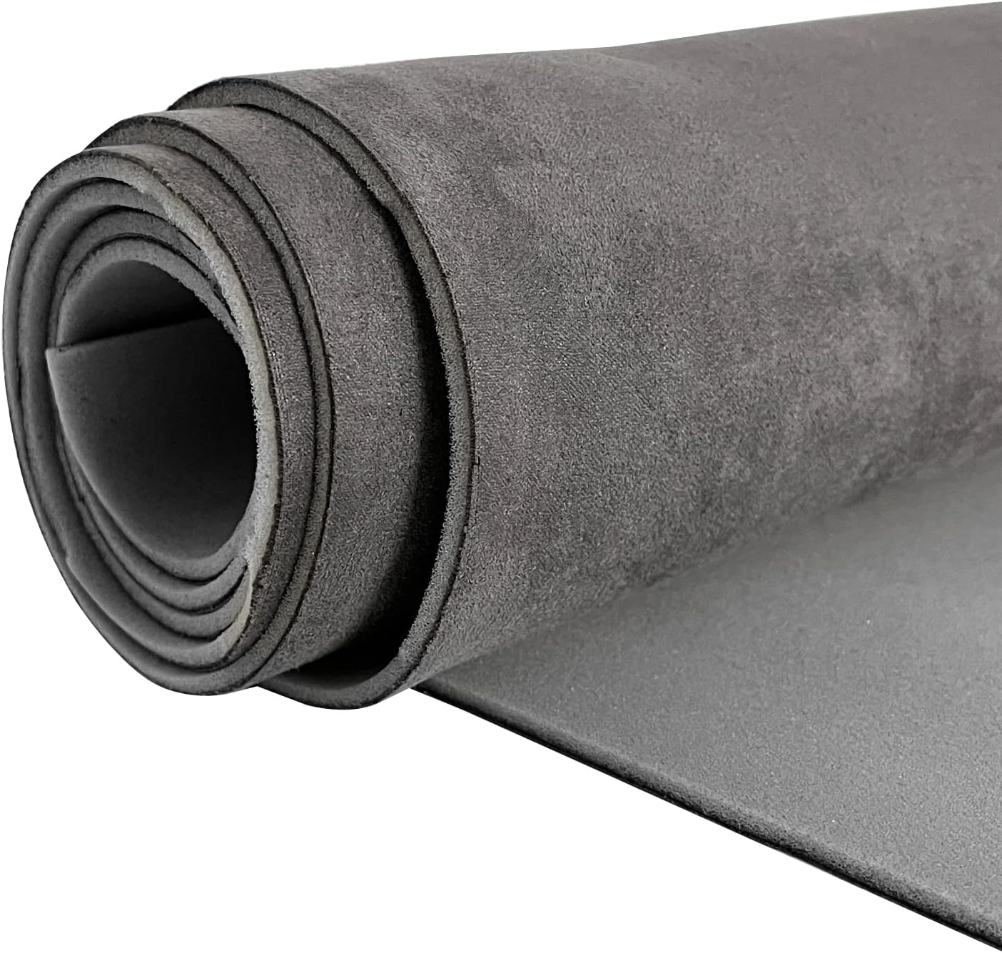 96 x 60 Dark Gray Car Suede Headliner Fabric for Upholstery