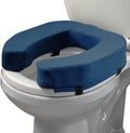 Toilet Seat Riser for Seniors 3 in - Stable Raised Toilet Seat Cushion