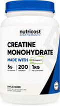 Nutricost Creapure Creatine Monohydrate Powder 1KG - Pure Performance