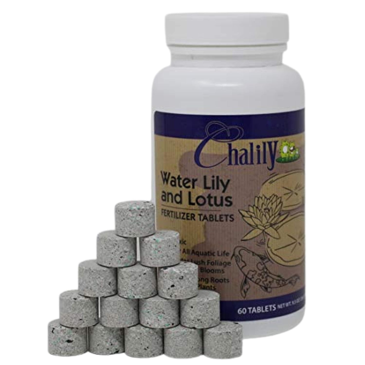 Aquatic Plant Fertilizer for Water Lily and Lotus - 60 Count