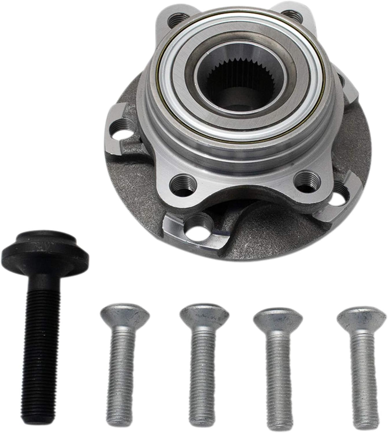 TRQ Front Driver Side Passenger Side Wheel Bearing & Hub Assembly