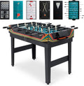 Best Choice Products 2x4ft 10-in-1 Combo Game Table Set - Family Fun
