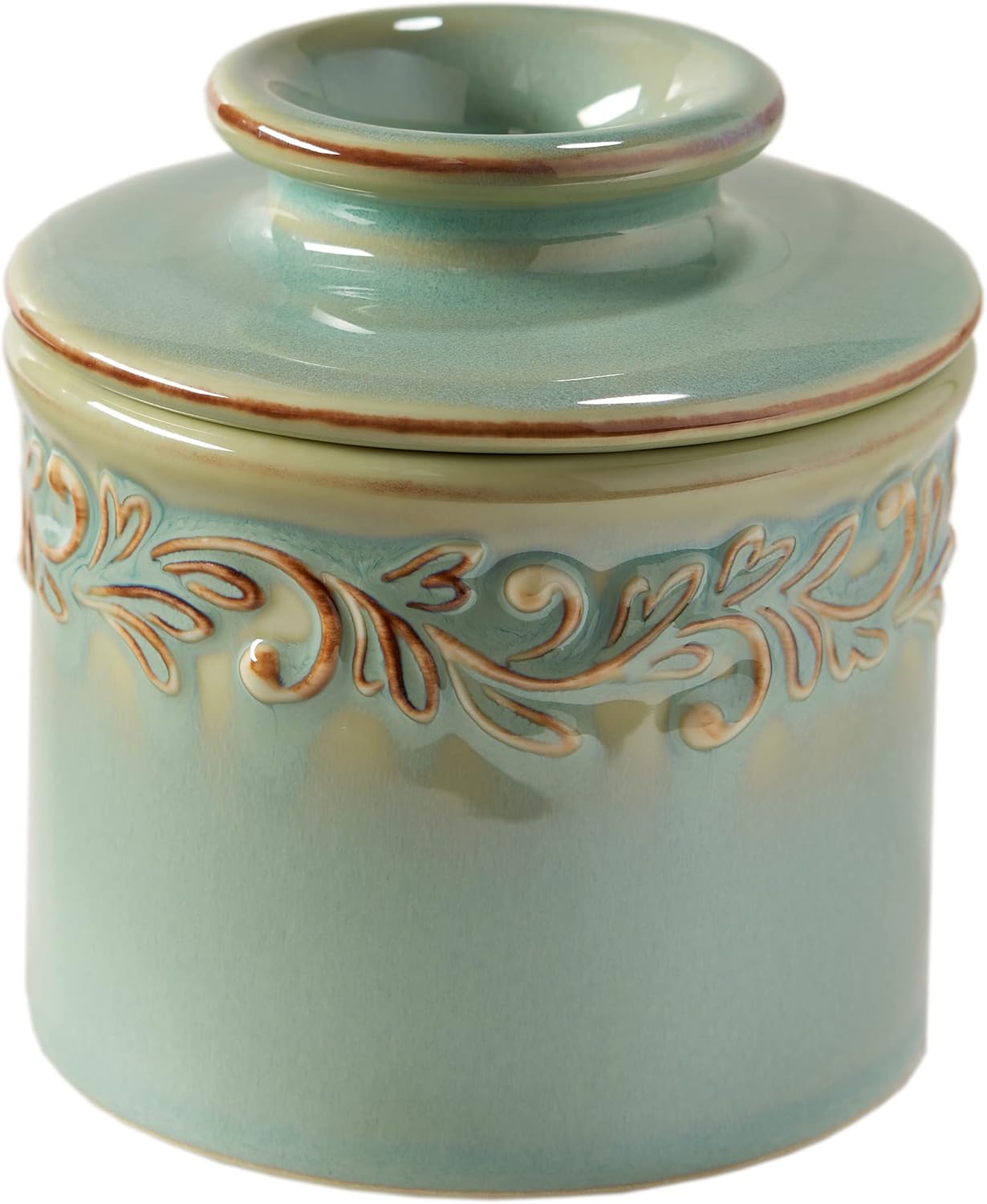 Butter Bell Original Crock for Spreadable Butter - Antique Design