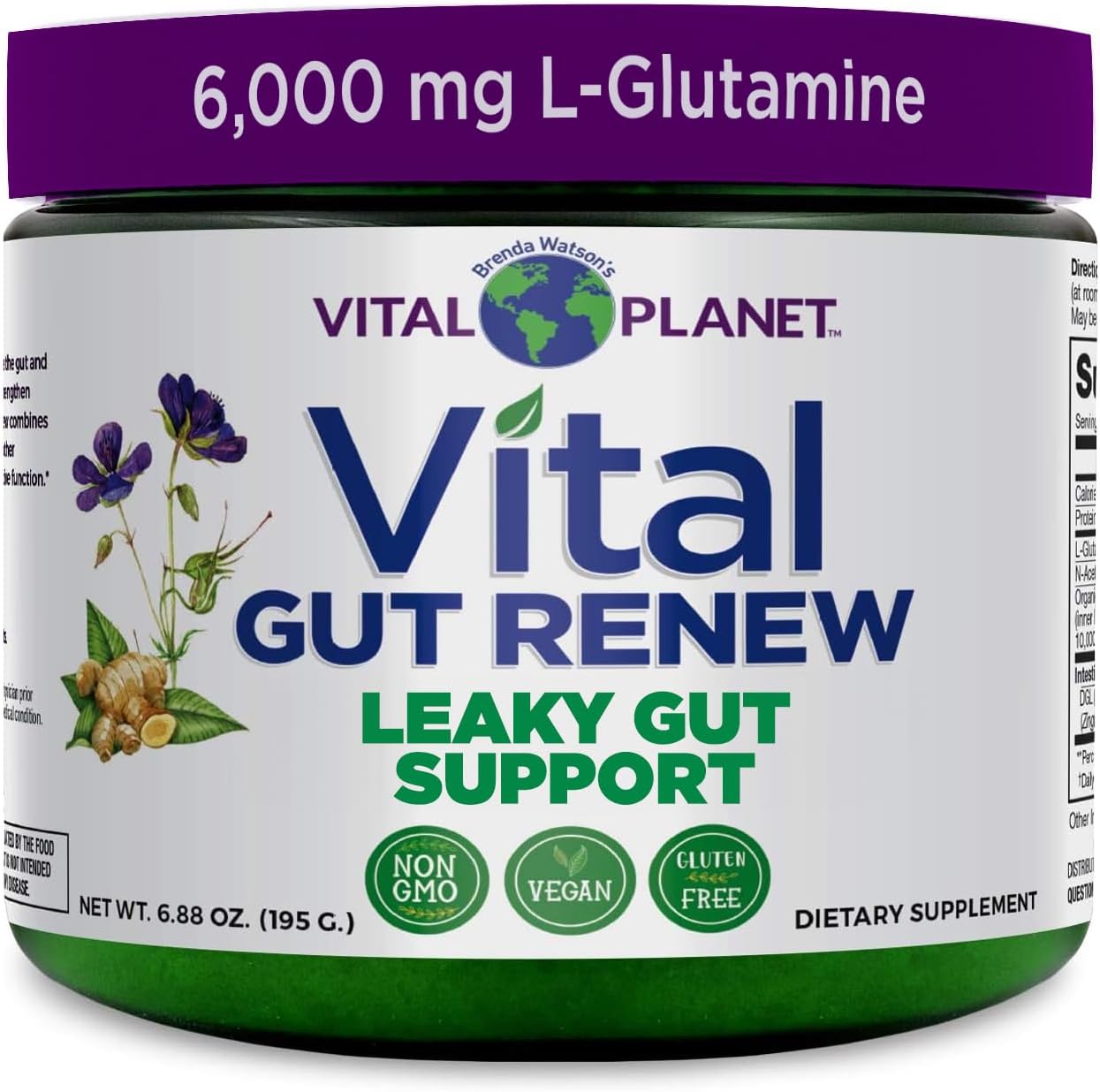 Vital Gut Renew Powder Supplement for Leaky Gut Repair