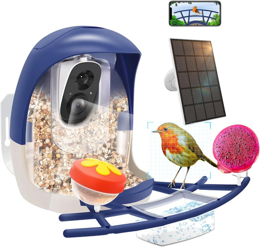 AI Bird Species ID Camera - Ideal Gift!