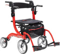 Drive Medical Nitro Duet Rollator and Transport Chair - Dual Function