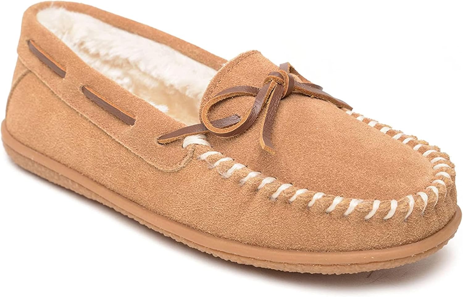 Minnetonka Women's Camp Tie Moc Slippers for Cozy Comfort