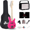WINZZ 30'' Kids Electric Guitar Kit - Amp & Accessories Included!