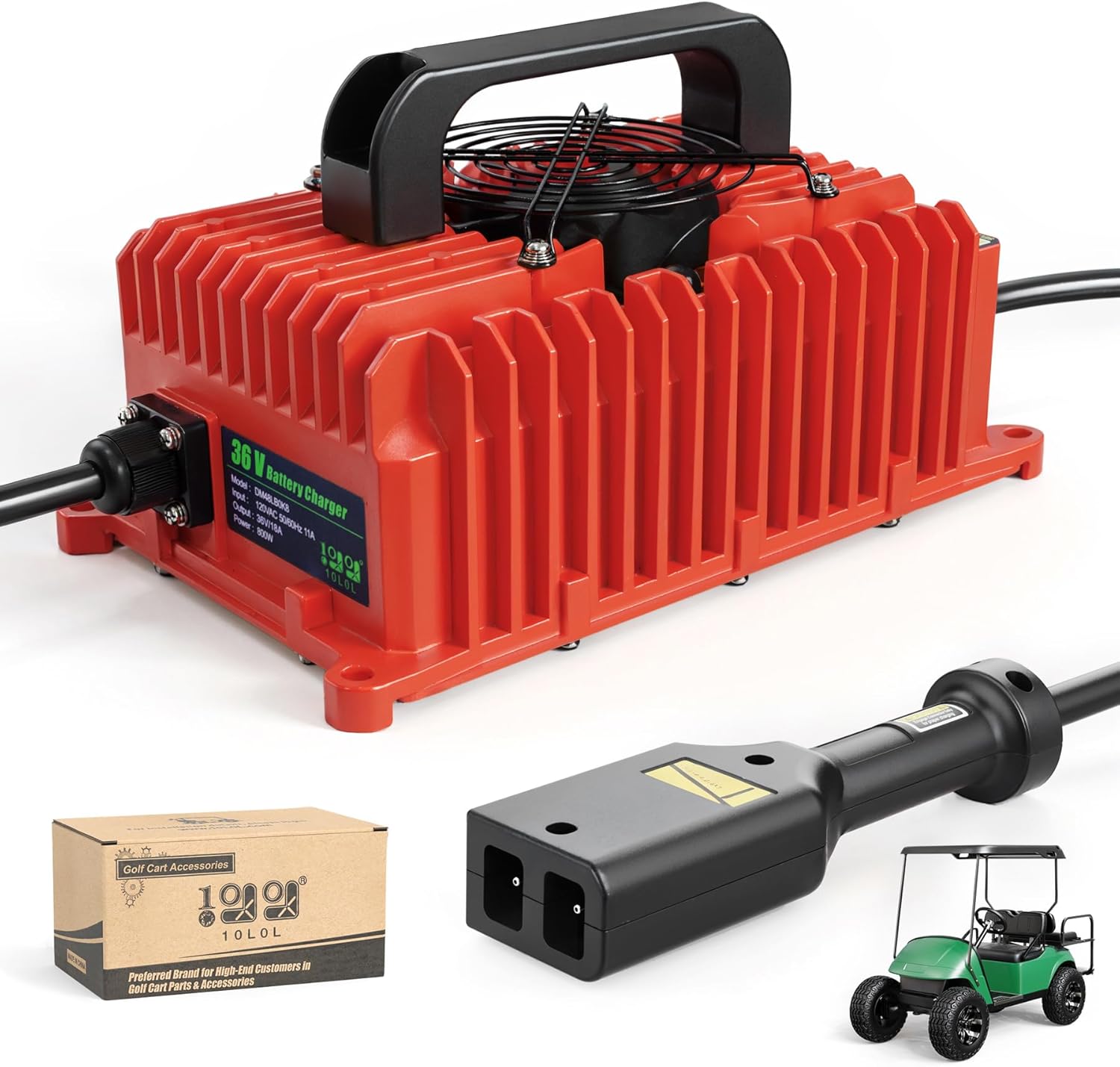 Fast Charge Your Golf Cart with 10L0L 36V 18A Charger