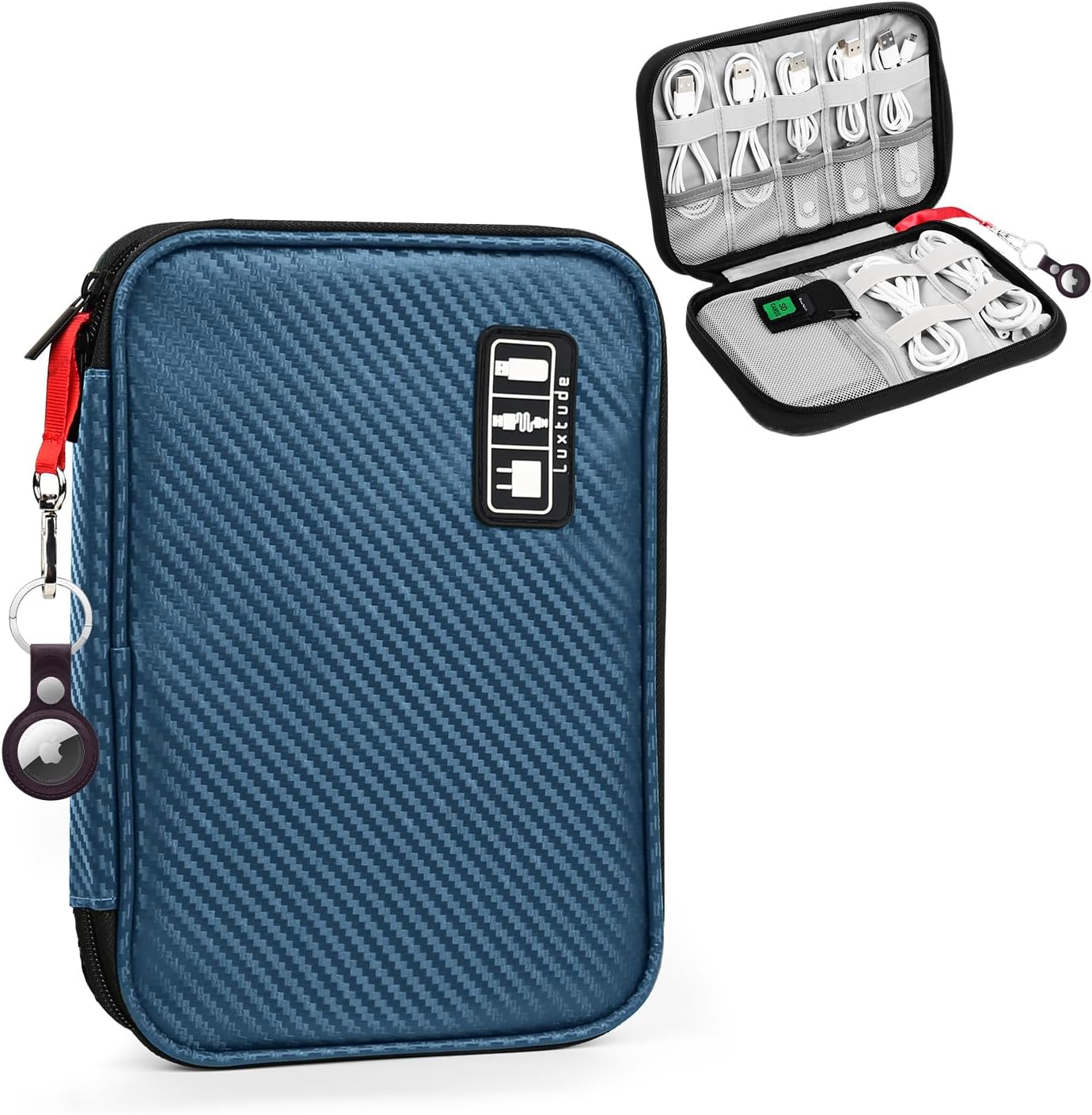 Luxtude Compact Cable Organizer: Tangle-Free Travel Solution