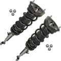 TRQ Front Loaded Quick Complete Shock Strut LH RH Pair for G35 Coupe