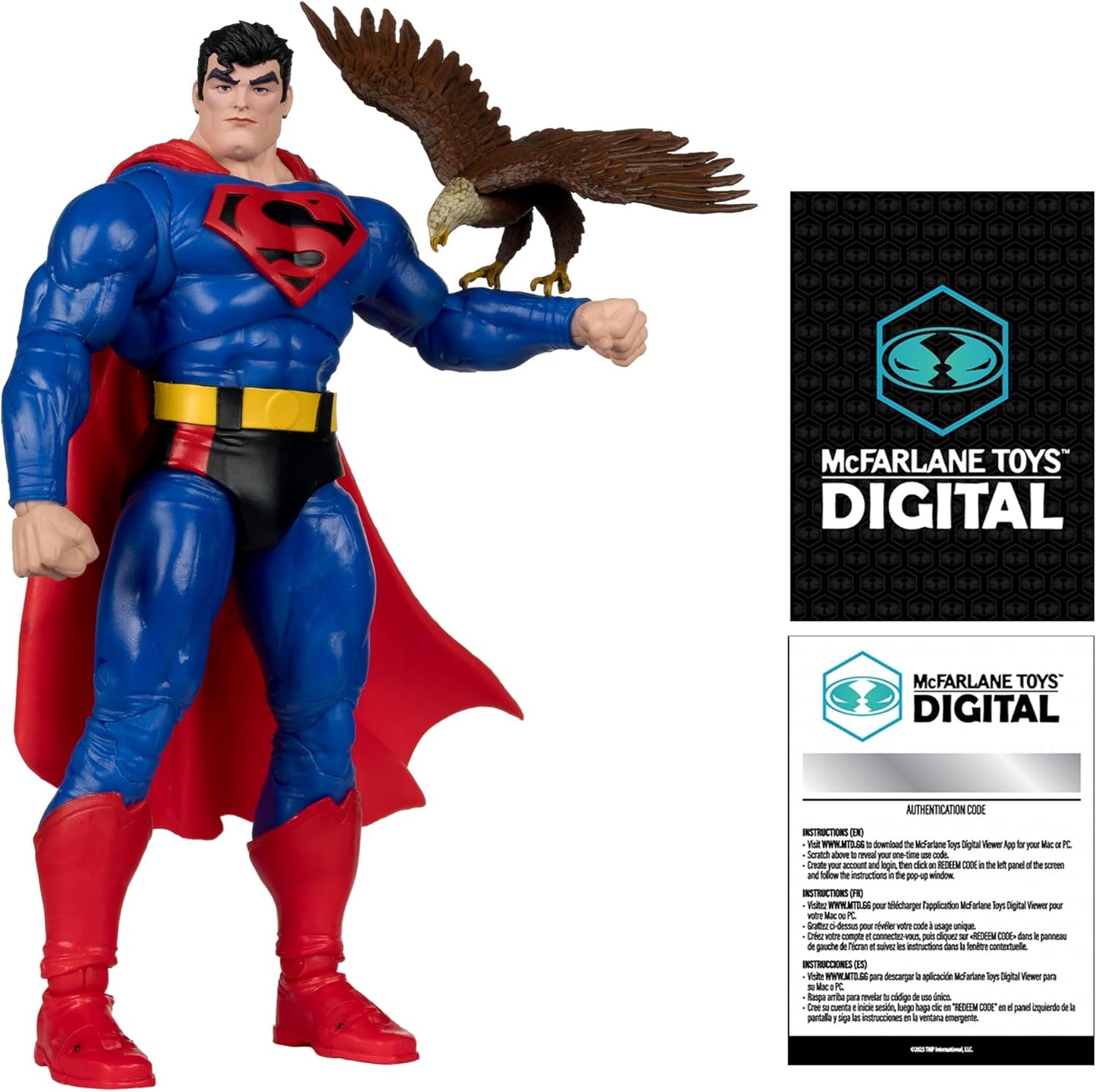 Superman Our Worlds at War 7in Action Figure